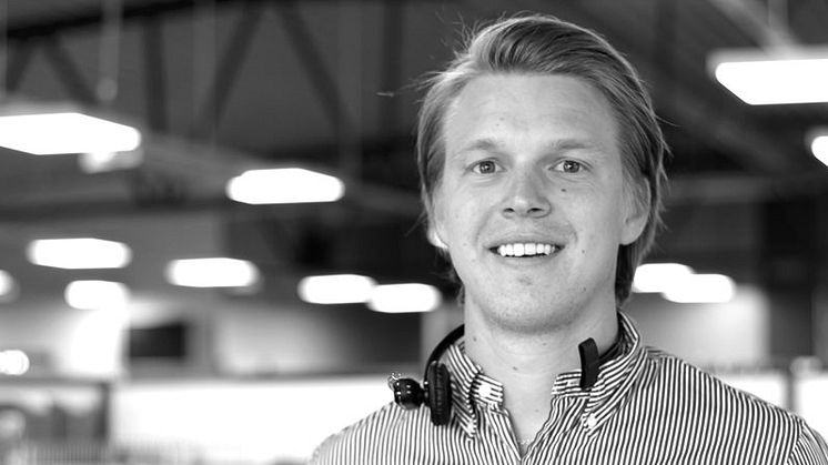 Ludvig Ghölin, delägare och marknadsansvarig på Ghölins
