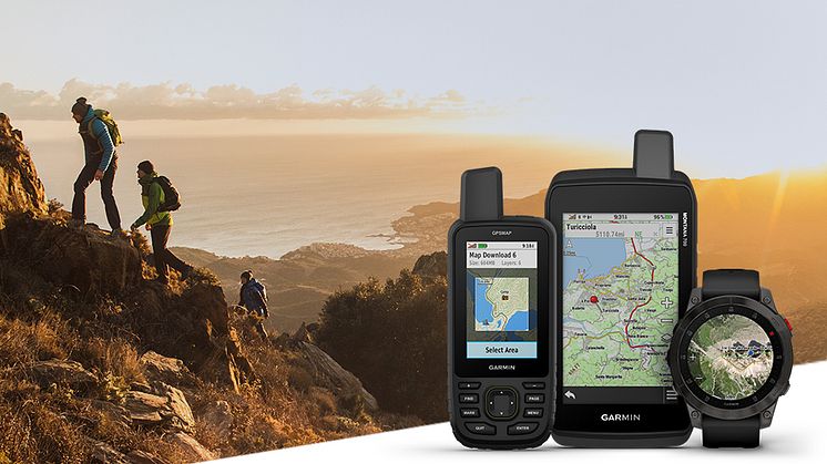 Garmin utökar täckningen för Outdoor Maps+ 