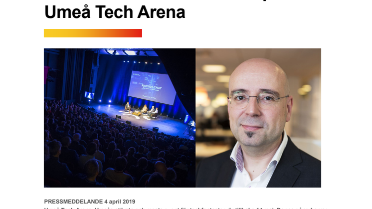 Teknik som kan rädda världen på Umeå Tech Arena