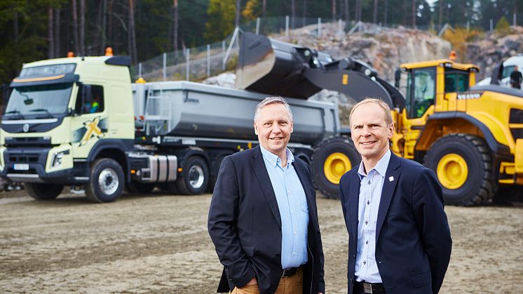 Swecon och Volvo Truck Center satsar i Förbifart Stockholm - Christer Söderberg och Hans Börjesson
