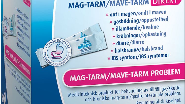 Silicea Mag-Tarm nu även godkänd som effektiv behandlingsmetod vid IBS!