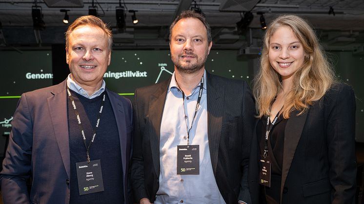 Sweden Technology Fast 50 - bilder från prisutdelningen