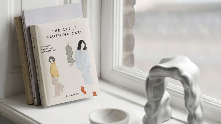 Steamery lanserar den nya boken "The Art of Clothing Care"