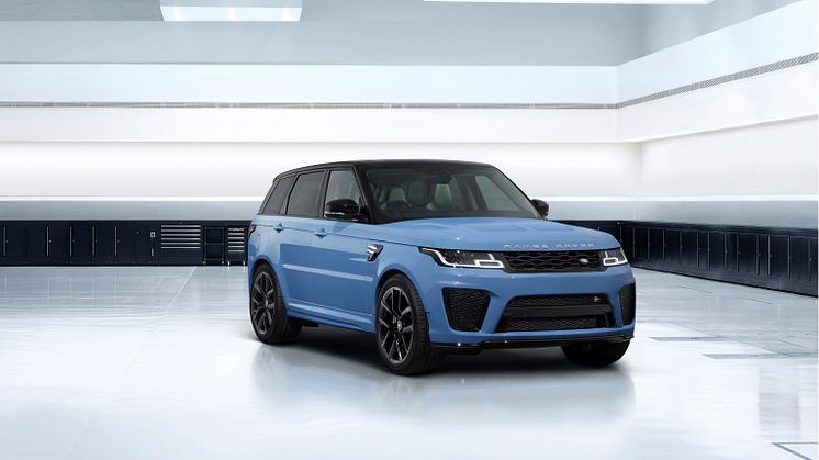 Range Rover Sport SVR Ultimate Edition fra SV Bespoke fremhever Land Rovers raskeste  og kraftigste SUV med eksklusive fargekombinasjoner og detaljer