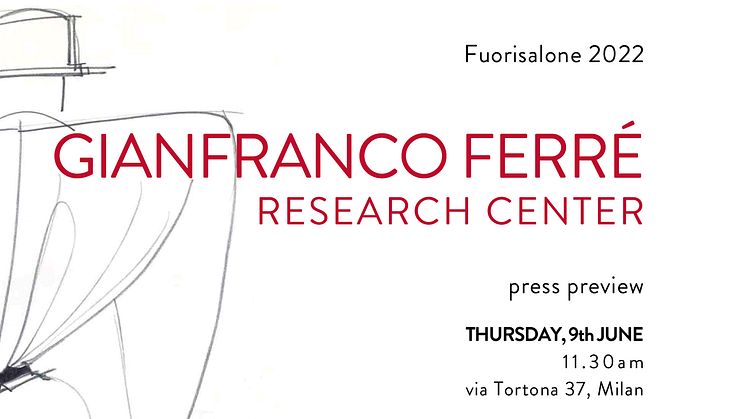 Press Preview - Gianfranco Ferré Research Centre