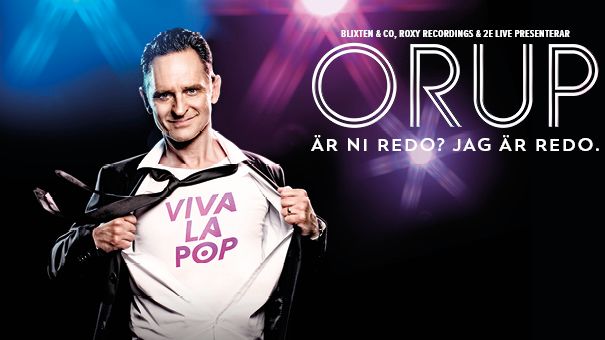 Premiär för Orups Viva La Pop i Göteborg 