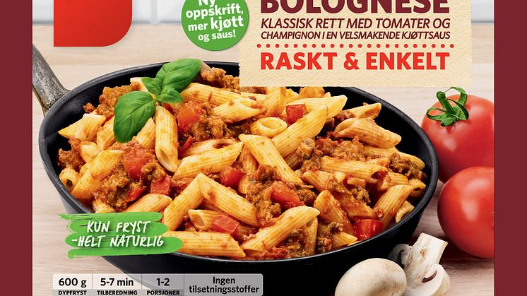 Dagens Middag fra Italia: Kun fryst - helt naturlig