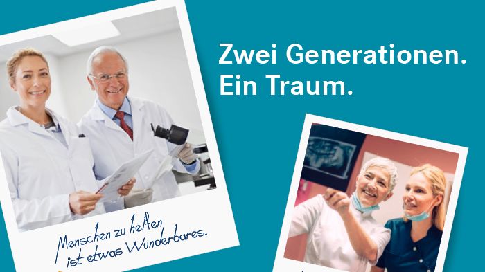 Das neue Gewinnspiel "Zwei Generationen. Ein Traum." geht der Frage nach, warum so viele Heilberuler ihren Beruf "vererben".