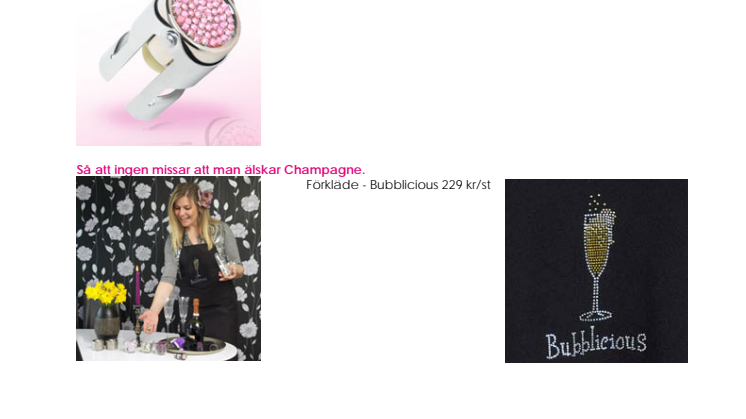 Sju x Champagne hos Fluffbabes