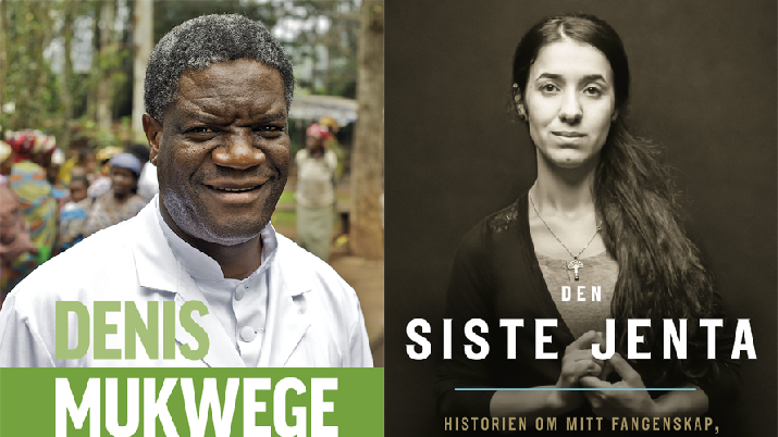 Cappelen Damm er stolt utgiver av bøkene til Denis Mukwege og Nadia Murad