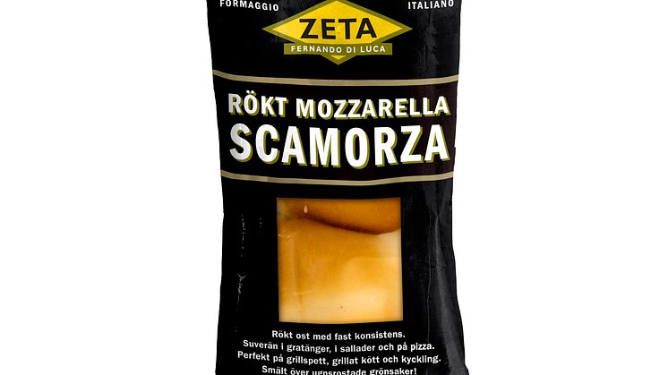 Scamorza - mozzarella med mild rökig smak av bokträ