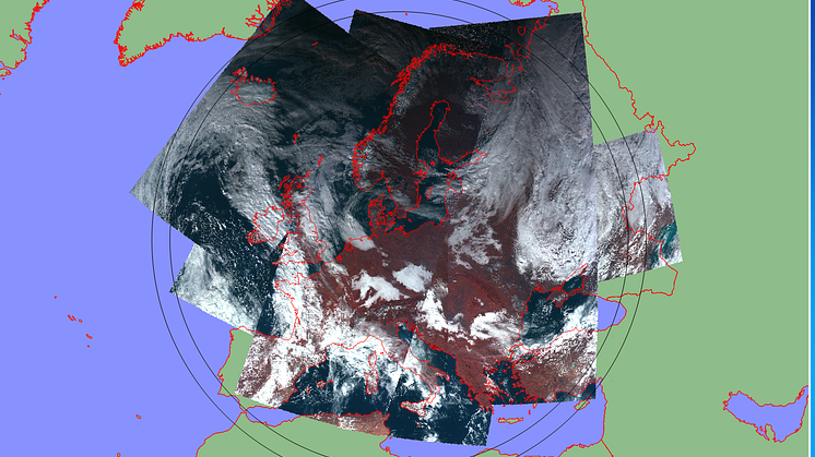 With ocean colour data from OCM Europe and the surrounding waters are covered every two days