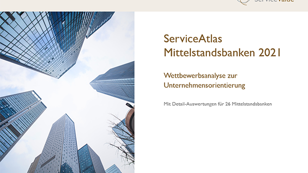 Die kundenorientiertesten Mittelstandsbanken