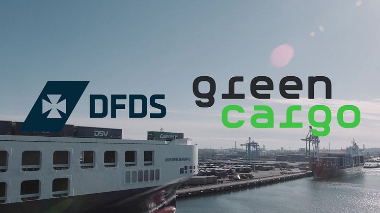 DFDS och Green Cargo kombinerar vagnslast med intermodal trafik för hållbar logistik