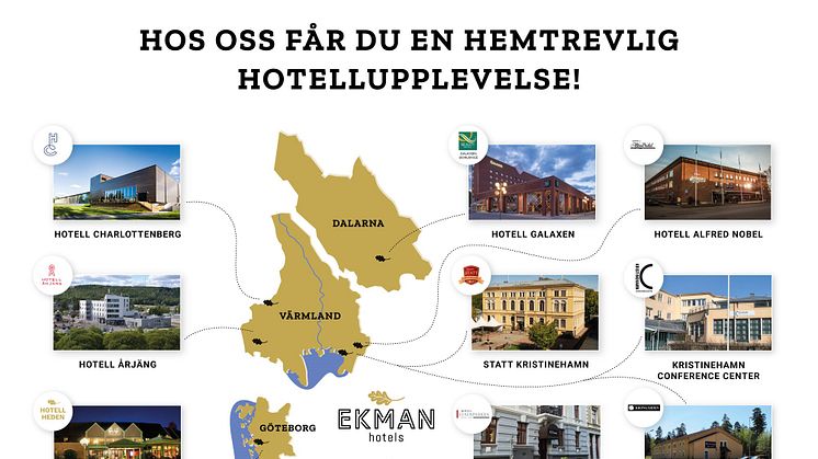 Ekman Hotels karta 2023