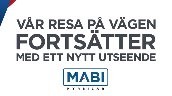 Mabi Hyrbilar lanserar ny visuell identitet