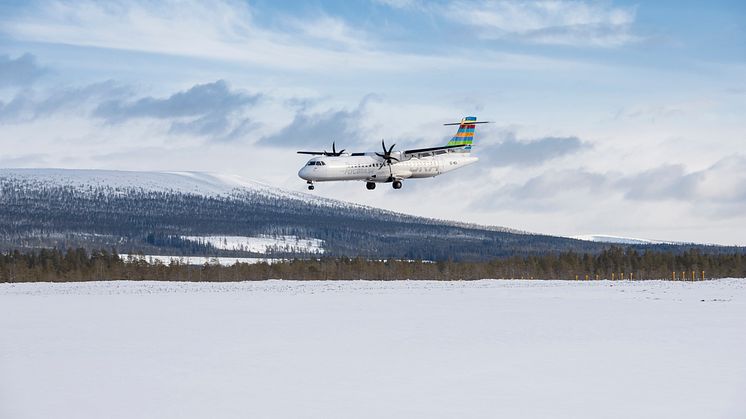 Flygbolaget BRA flyger till Sälen/Trysil från Stockholm/Bromma, Ängelholm och Malmö