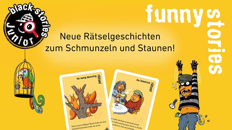 funny stories - neue black stories Junior zum Schmunzeln und Staunen