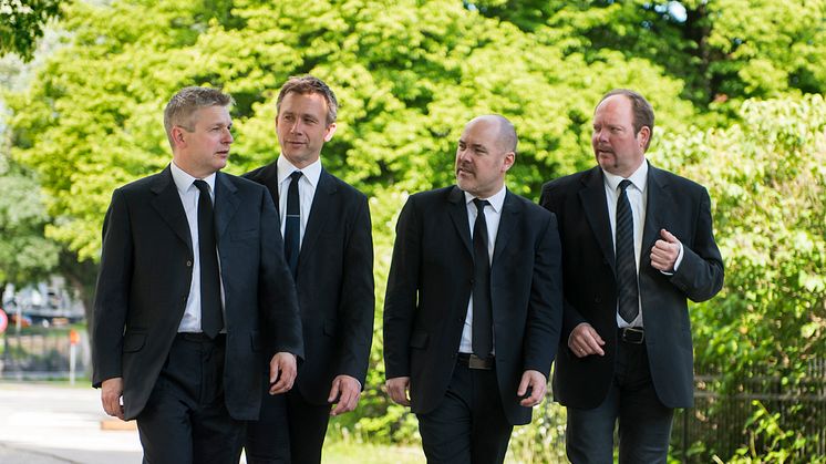 Stenhammar Quartet. Foto: Bo Söderström