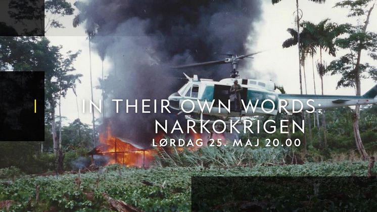 Promo for "In Their Own Words: Narkokrigen"