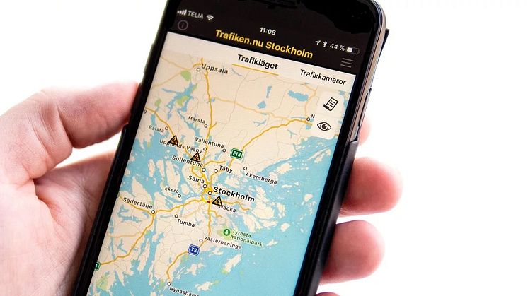 På uppdrag av Trafik Stockholm och Trafik Göteborg har Sigma IT Consulting utvecklat två appar, som ett komplement till webbtjänsten Trafiken.nu. 