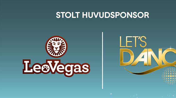 LeoVegas är stolt huvudsponsor till fredagsunderhållningen Let’s Dance