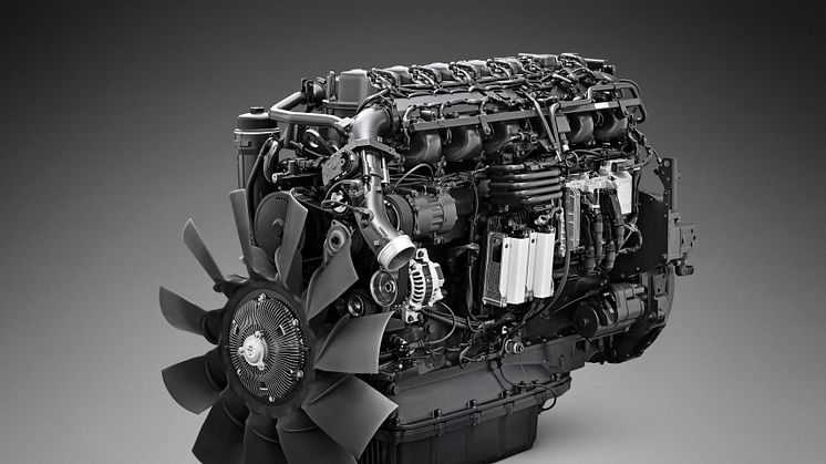 Scania 13-Liter-Gasmotor