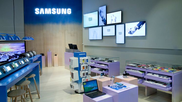 Samsung åbner flagskibsbutik i Københavns Lufthavn