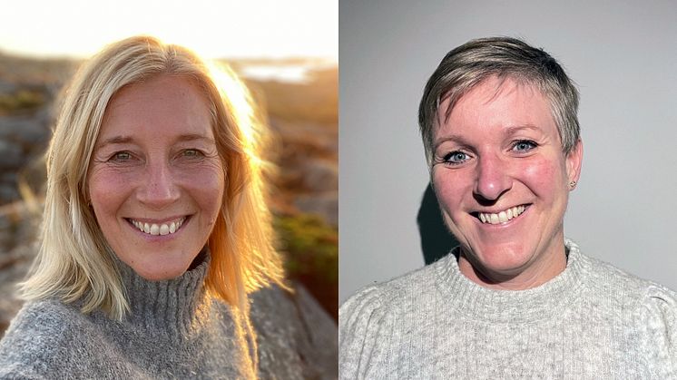 Anna Lundqvist, allmäntandvårdschef och Anna-Karin Wagner, chef för hälsofrämjande utveckling