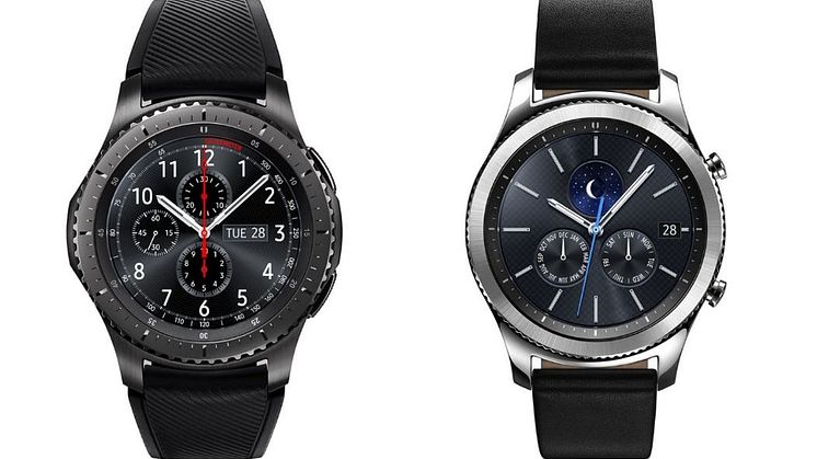 Samsung presenterar nya smartklockan Gear S3  – för en snyggare och smartare vardag