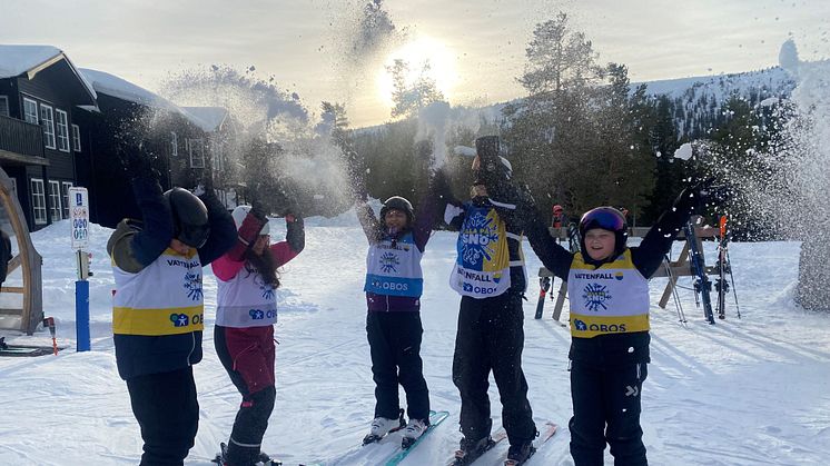 Alla på Snö tandådalen