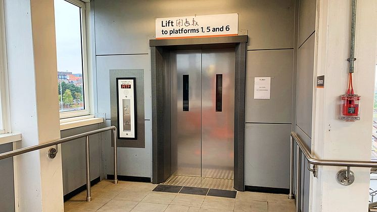 Lift upgrade works completed at Wolverhampton Station