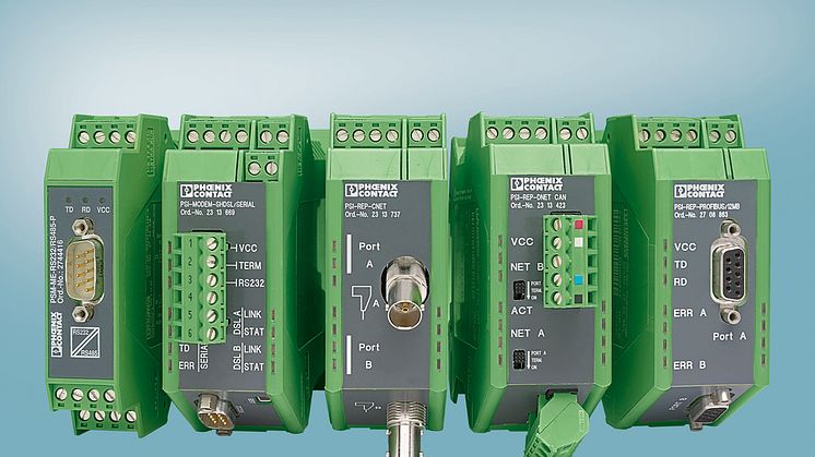 Fibre optic converters and copper repeaters with DNV approval