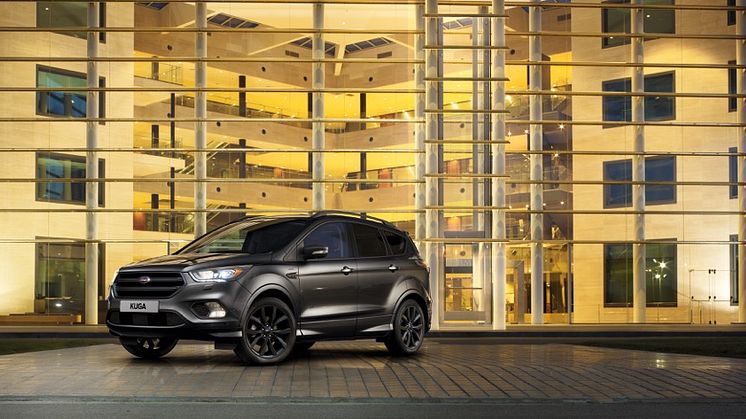 A Ford az új, sportos Kuga ST-Line modellel gazdagítja SUV-kínálatát; ezzel tovább bővül az ST-Line modellcsalád