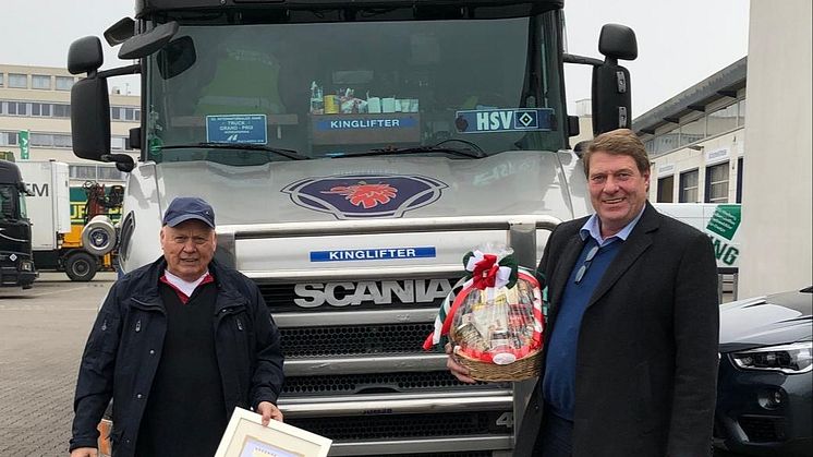 Der Scania T 420 war ohne nennenswerte Störungen stolze 2 Millionen Kilometer unterwegs.