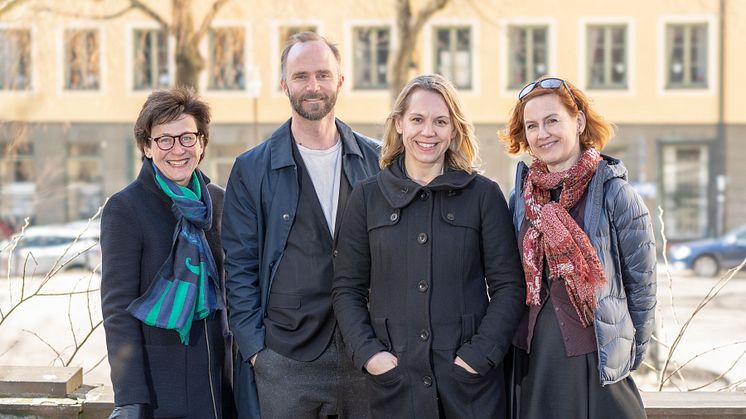 Kerstin Eken, Mårten Leringe, Vendela Martinac och Katarina Ringstedt. Foto: Ola Hedin