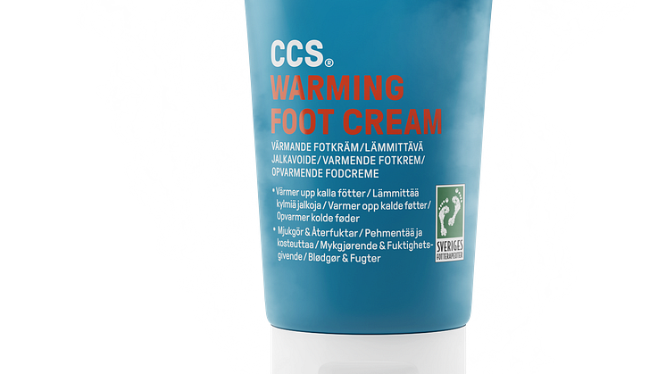 CCS Warming Foot Cream 150 ml, ånga