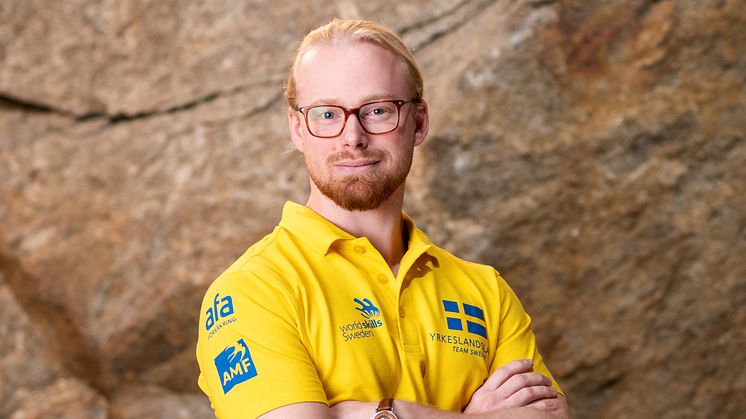 David Petersson ingår i det svenska yrkeslandslaget som reser till WorldSkills i Kazan i augusti.