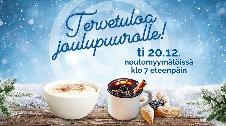 Tervetuloa joulupuurolle!