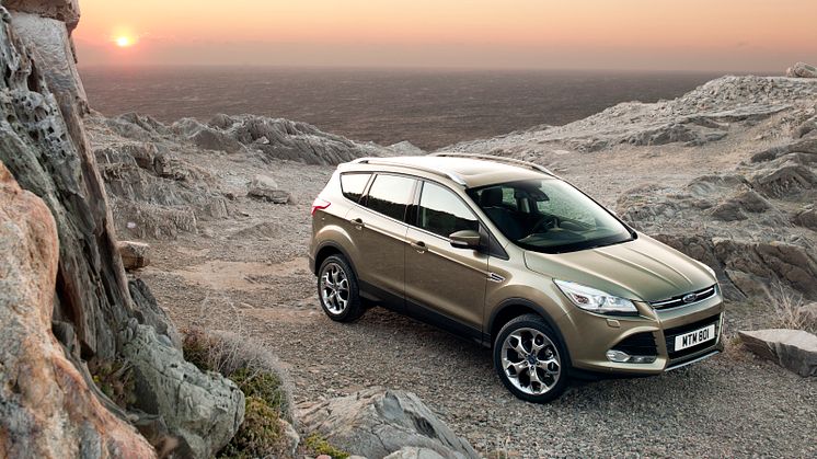 Ford startar tillverkningen av nya Kuga – bolagets nya innovativa och bränslesnåla SUV med klassledande köregenskaper 