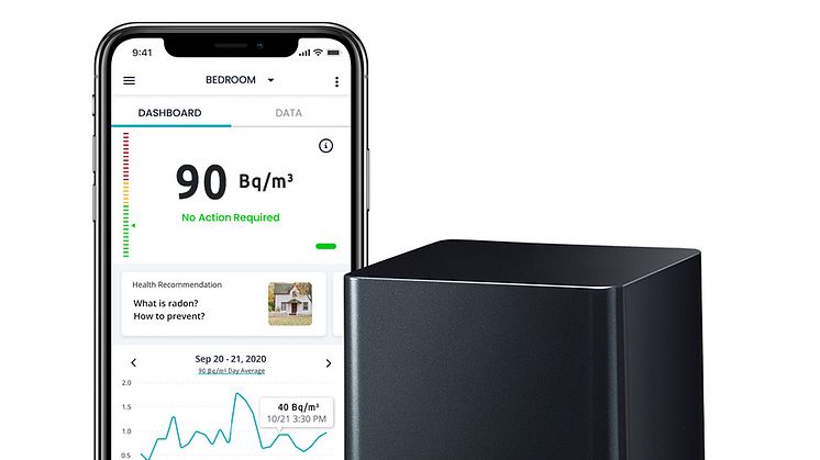 EcoQube - Un enregistreur de radon domestique dédié aux particuliers