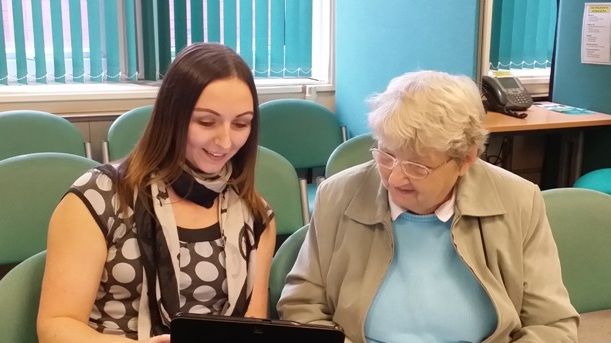 Helping residents get online