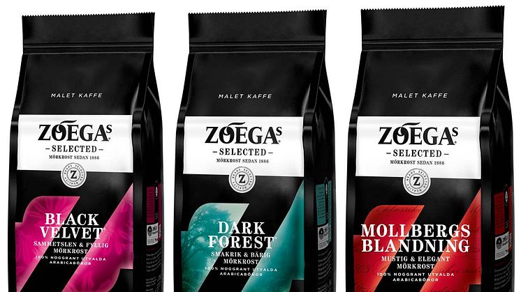 Zoégas lanserar malet kaffe i mindre förpackningar – gör det lättare att ha flera sorter hemma 