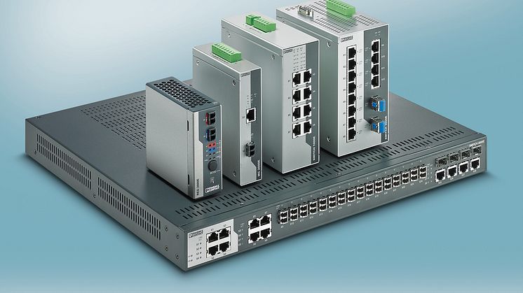 Rugged network infrastructure in accordance with IEC 61850-3 and IEEE 1613