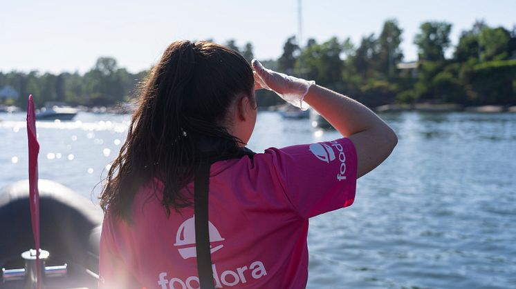 foodora gir ordet sjømat en ny betydning - tester matlevering med båt