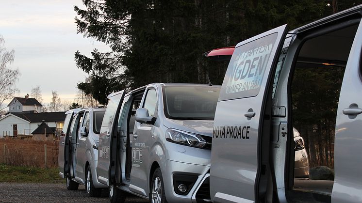 Derfor er Toyota Proace en god arbeidsbil