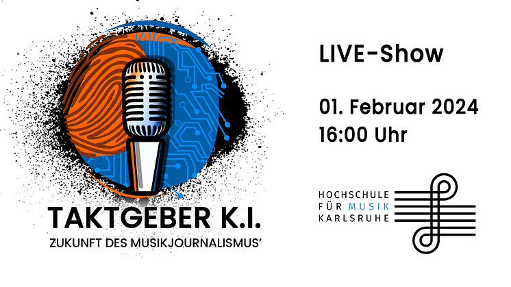 Taktgeber K.I. - Liveshow auf YouTube am 1. Februar um 16:00 Uhr