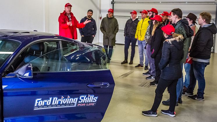 Ford Driving Skills for Life Rudskogen 2019 DSFL gratis kjørekurs