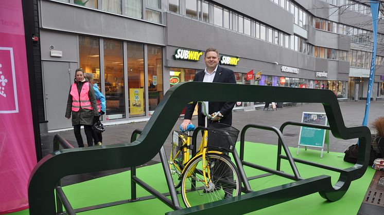 Per Ankersjö (C): Nu är Stockholms nyaste cykelsatsning invigd