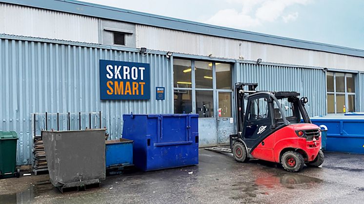 SkrotSmart öppnar i Gävle, förberedelser i full gång inför invigning 25 november.